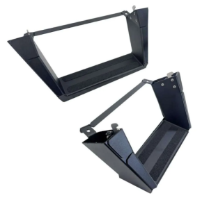 Jeep Wrangler JL Truck Bed Step - Rock Slide Engineering - Removable Deluxe Rock Rail Drop Step - `18-`25 Jeep Wrangler JL Truck Bed Step - Rock Slide Engineering - Removable Deluxe Rock Rail Drop Step - `18-`25